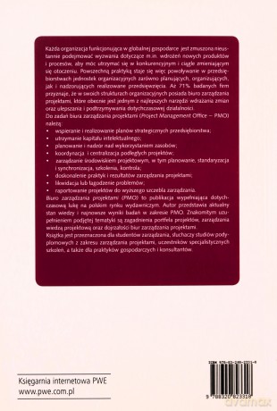 Biuro zarządzania projektami (PMO) - Paweł Wyrozębski [KSIĄŻKA]