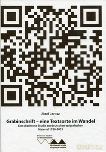Grabinschrift - eine Textsorte im Wandel - Józef Jarosz [KSIĄŻKA]