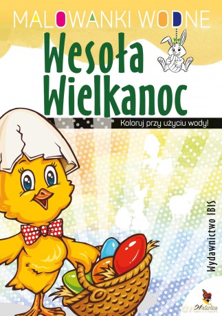 Malowanki wodne Wesoła Wielkanoc [KSIĄŻKA]