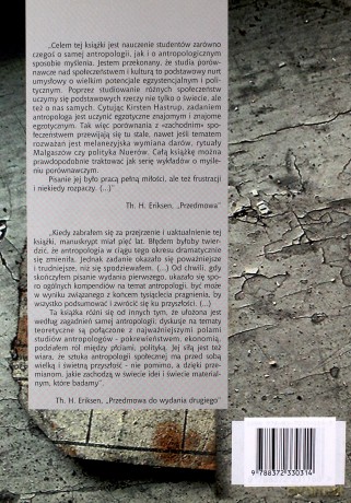 Małe miejsca, wielkie sprawy Wprowadzenie do antropologii społecznej i kulturowej - Thomas Hylland Eriksen [KSIĄŻKA]
