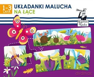 Układanki malucha Na łące 1-3 lat - Gabriela Bieniek-Zaremba [PUZZLE]