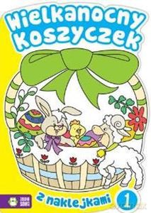 Wielkanocny koszyczek z naklejkami 1 - Małgorzata Szewczyk [KSIĄŻKA]