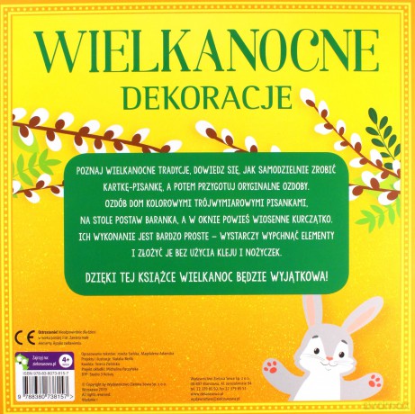 Wypychanki Wielkanocne dekoracje - Jowita Sielska, Magdalena Adamska [KSIĄŻKA]