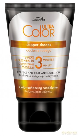 Joanna Ultra Color Odżywka do włosów koloryzująca - odcienie rudego 100 g