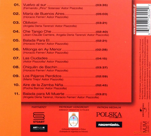 Izabela Kopeć: Piazzolla. Show Me Your Tango [CD]
