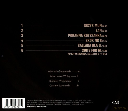 Kwartet Wojciecha Gogolewskiego: Skok Nr 8 [CD]