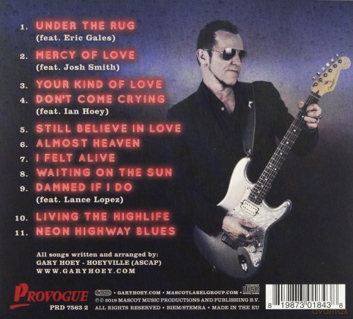 Gary Hoey: Neon Highway Blues (digipack) [CD]