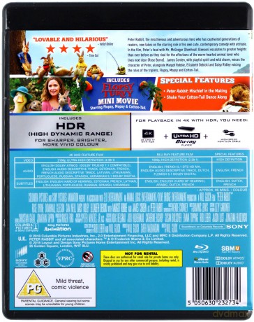 Peter Rabbit (Piotruś Królik) [Blu-Ray 4K]+[Blu-Ray]