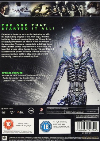 Alien 40th Anniversary (Obcy - 8. pasażer Nostromo) [DVD]