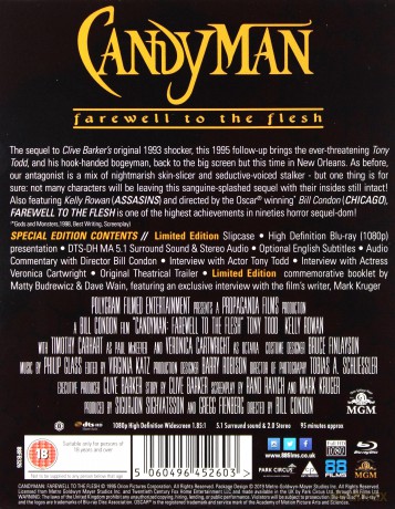 Candyman: Farewell To The Flesh (Candyman II: Pożegnanie z ciałem) [Blu-Ray]