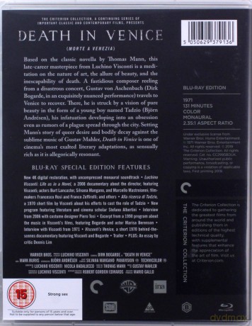 Death In Venice (Śmierć w Wenecji) [Blu-Ray]