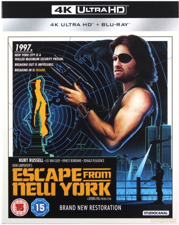 Escape From New York (Ucieczka z Nowego Jorku) [Blu-Ray 4K]+[2xBlu-Ray]