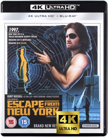 Escape From New York (Ucieczka z Nowego Jorku) [Blu-Ray 4K]+[2xBlu-Ray]