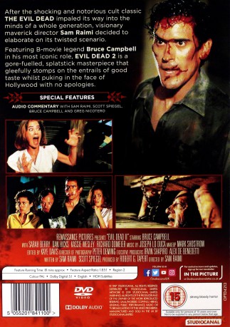 Evil Dead 2 (Martwe zło II) [DVD]