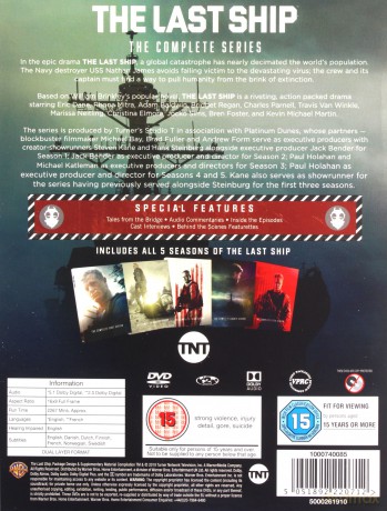 Last Ship Season 1-5 (Ostatni okręt) [BOX] [15DVD]
