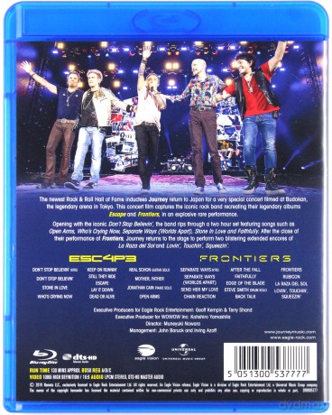 Live In Japan 2017: Escape + Frontiers [Blu-Ray]