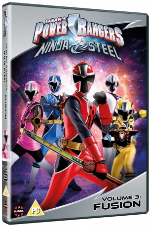 Power Rangers Ninja Steel: Fusion (Volume 3) Episodes 9-12 [DVD]