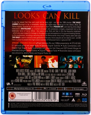 Carrie 2: Furia [DVD]