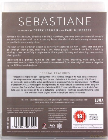 Sebastiane [Blu-Ray]