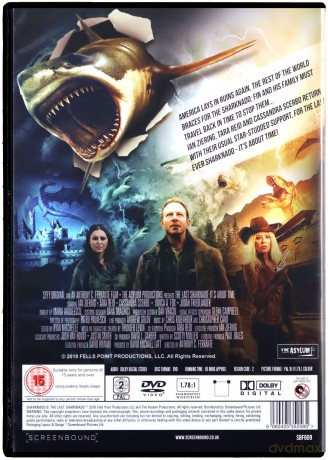 Sharknado 6: The Last Sharknado (Ostatnie Rekinado: Ząb czasu) [DVD]