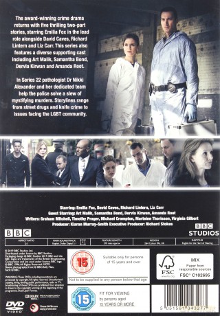 Silent Witness Season 22 (Milczący świadek) [DVD]