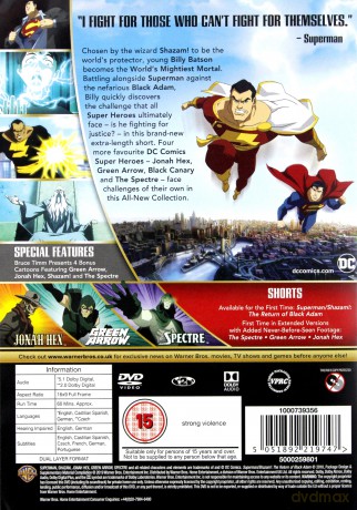 Superman / Shazam!: The Return Of Black Adam [DVD]