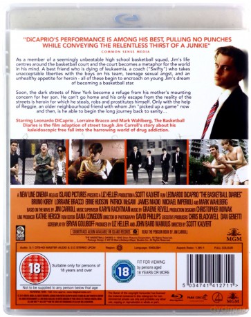 The Basketball Diaries (Special Edition) (Przetrwać w Nowym Jorku) [Blu-Ray]