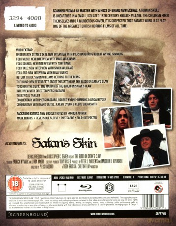 The Blood On Satan's Claw (Remastered Limited Edition) [Blu-Ray]