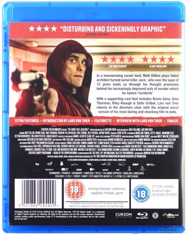 The House That Jack Built (Dom, który zbudował Jack) [Blu-Ray]