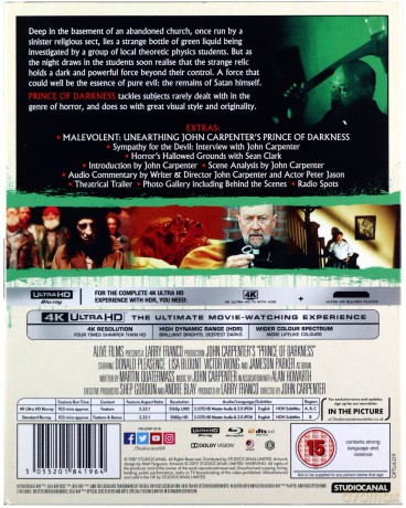 The Prince Of Darkness (Książę ciemności) [Blu-Ray 4K]+[2xBlu-Ray]