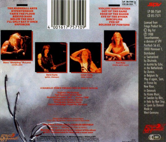 Razor: Violent Restitution [CD]
