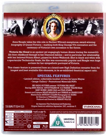Victoria The Great (Królowa Wiktoria) [Blu-Ray]