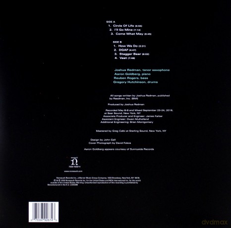 Joshua Redman Quartet: Come What May [Winyl]