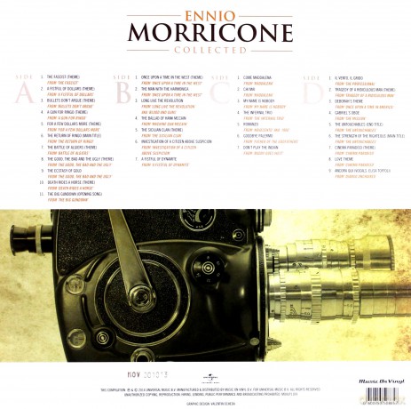 Ennio Morricone: Collected (Gold) ]2xWinyl]