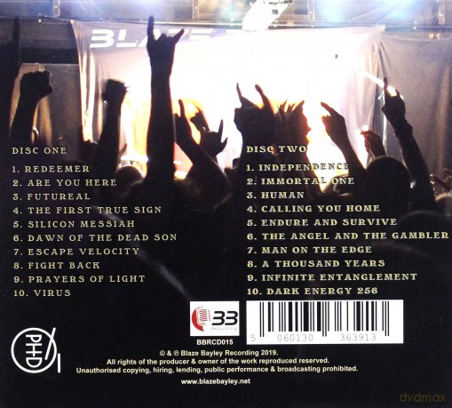 Blaze Bayley: Live In France [2CD]