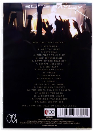 Blaze Bayley: Live In France [2DVD]