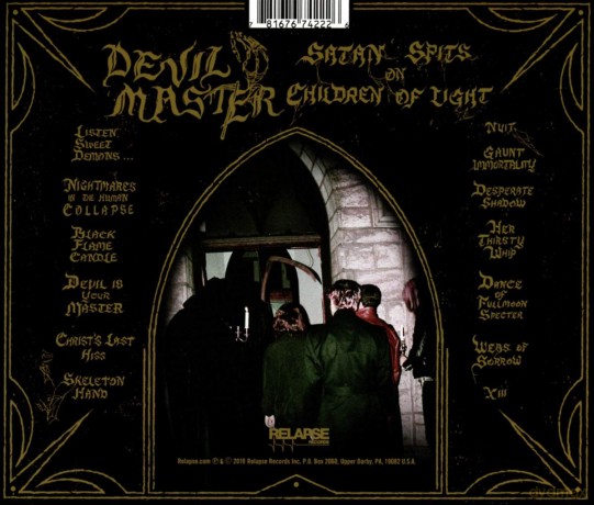 Devil Master: Satan Spits On Children Of Light [CD]