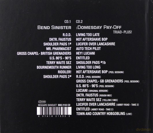 The Fall: Bend Sinister The Domesday Pay-Off Triad-Plus! [CD]