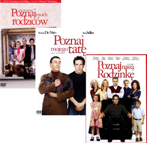 Poznaj moich rodziców / Poznaj mojego tatę / Poznaj naszą rodzinkę Pakiet [3DVD]