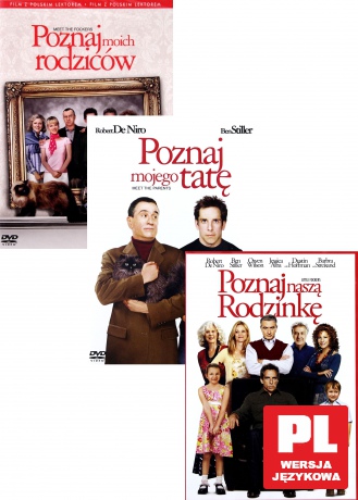 Poznaj moich rodziców / Poznaj mojego tatę / Poznaj naszą rodzinkę Pakiet [3DVD]