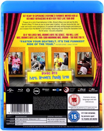 Mrs Brown's Boys: Good Mourning Mrs Brown - Live Tour [Blu-Ray]