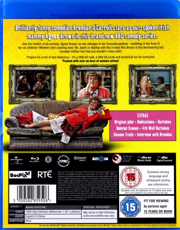 Mrs Brown's Boys Season 1 (BBC) [Blu-Ray]