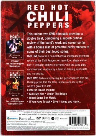 Red Hot Chili Peppers: Masterpieces [2DVD]