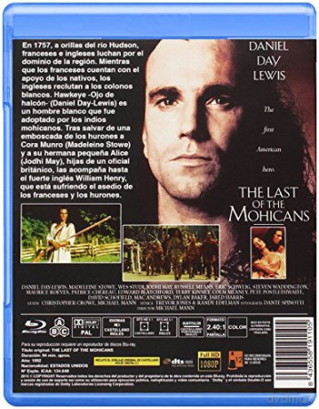 The Last of the Mohicans (Ostatni Mohikanin) [Blu-Ray]