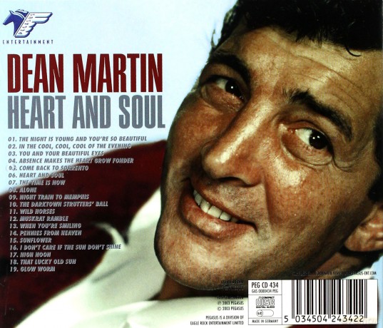Dean Martin: Dean Martin: Heart and Soul [CD]