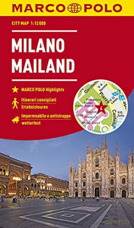 Milan City Map 1: 12 000 Marco Polo