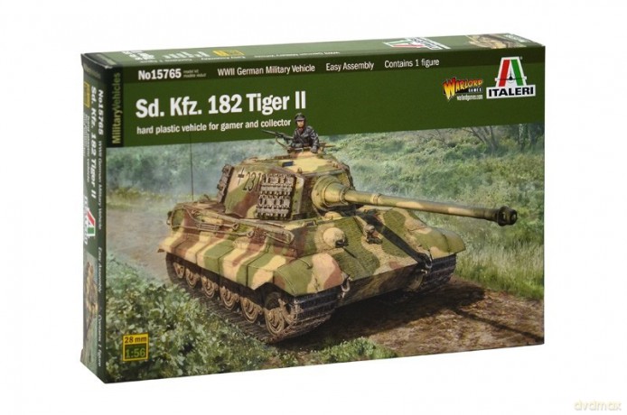 Model plastikowy SD.KFZ 182 Tygrys II