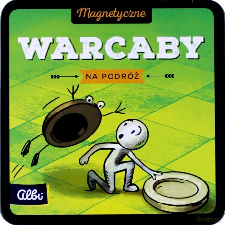 Magnetyczne Warcaby na podróż [GRA PLANSZOWA]