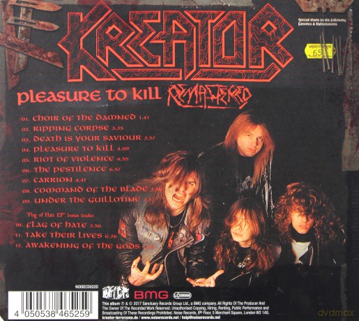 Kreator: Pleasure To Kill [CD]