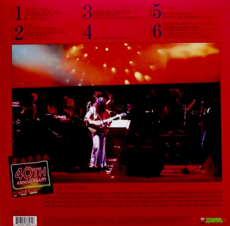 Frank Zappa: Zappa In New York [3xWinyl]